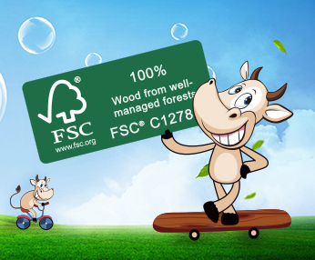 让地球变得更美好— 认准牛材网认准FSC